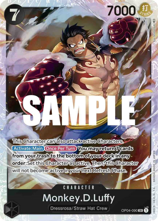 Monkey.D.Luffy (090) (OP04-090) (OP04)