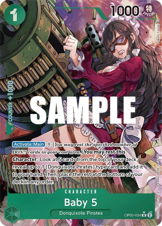 Baby 5 (034) (Alternate Art) (OP05-034) (OP05)