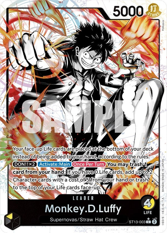 Monkey.D.Luffy (003) (Parallel) (ST13-003) (ST-13)