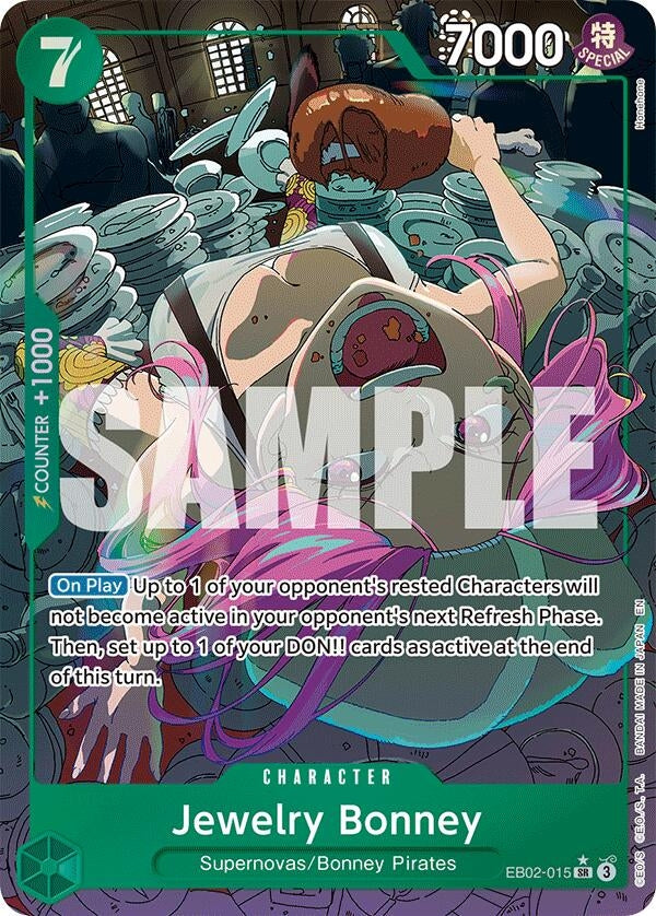 Jewelry Bonney (Alternate Art) (EB02-015) (EB-02)