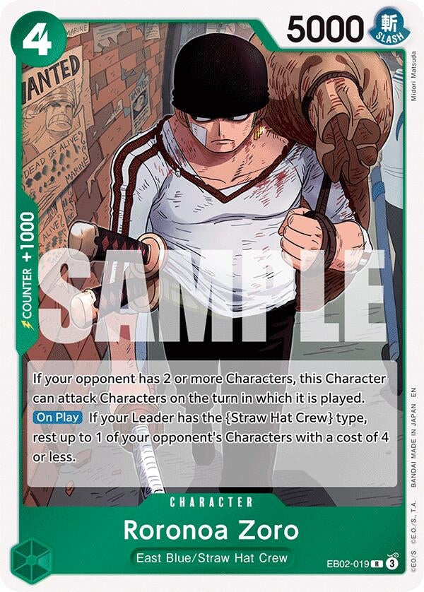 Roronoa Zoro (EB02-019) (EB-02)