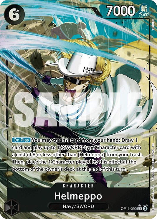 Helmeppo (Alternate Art) (OP11-092) (OP11)