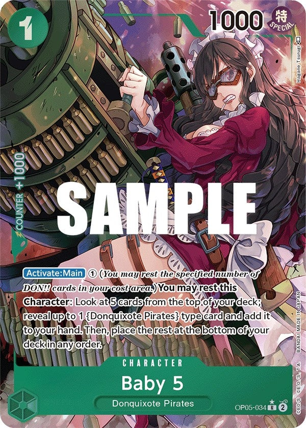 Baby 5 (034) (Alternate Art) (OP05-034) (OP05)