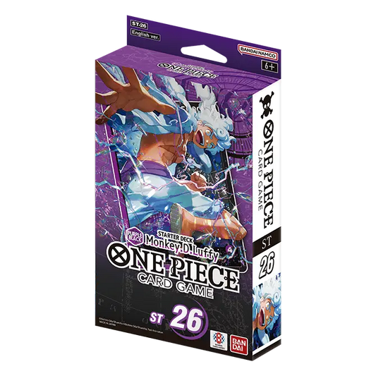 STARTER DECK -PURPLE/BLACK Monkey.D.Luffy- [ST-26]
